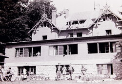 Régi fotónegatív Bánkúti turistaház 1960-as évek kb.  B12/82