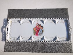 SZECESSZIÓS MITOLÓGIAI JELENETES TÁLCA, 18x48