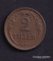 2 Fillér 1939 BP.