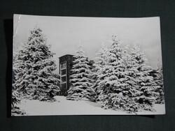 Képeslap,Galyatető,SZOT üdülő szálló látkép,részlet, 1965-