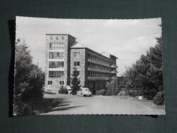 Képeslap,Galyatető,SZOT üdülő szálló,autó látkép,részlet, 1965-