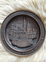 Fém fali dísz Kreml 25 cm