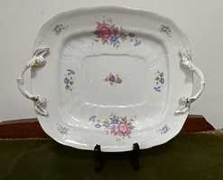 Hollóházi Hajnalka mintás fogó füles asztalközép-kínáló