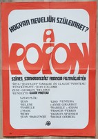 1960-1970-es évek, retró mozifilm plakát gyűjteményéből.