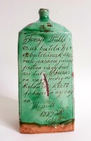 Antik 1889 Butella Pesten és Budán Főkapitányság 25cm