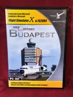 Mega Airport Budapest - Flight Simulator X & FS2004 kiegészítő lemez *Pc játék