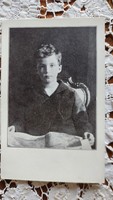 Cca 1919 UTOLSÓ MAGYAR KIRÁLY IV. KÁROLY FIA HABSBURG OTTÓ TRÓNÖRÖKÖS KORONA HERCEG KORABELI FOTÓLAP
