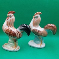 Aquincum porcelán kakas figurák