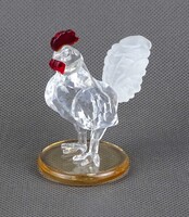 1U680 Edition Atlas Crystal Style collection "Büszke kakas" kristály szobor eredeti dobozában