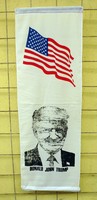 TRAMP Amerikai elnök. zászló.