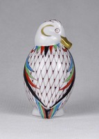 1U326 Garden mintás Hollóházi porcelán vadkacsa 8.6 cm