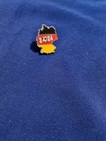 Német 2024es focis kitűző