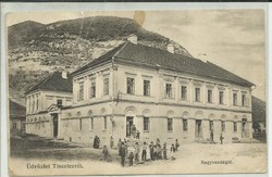 1906.- Tiszolcz - futott -képeslap - Felvidék