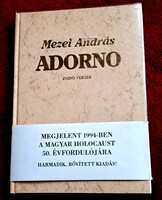 Mezei András: Adorno zsidó versek