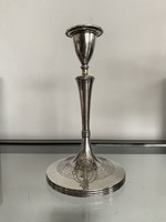 Empire Stílusú Ezüst Gyertyatartó