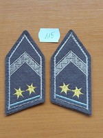 MH MOZGÓ RENDFOKOZAT TÖRZSZÁSZLÓS ZUBBONYRA GYAKORLÓRA SIVATAGI 115.