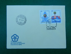FDC 1978. a kubai VIT Havannában;