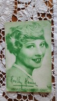 1942 HONTHY HANNA PRIMADONNA FELEJTHETETLEN SZINÉSZNŐ Városi Színház A biarritzi Vénusasz FOTÓ LAP