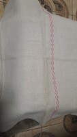 Hímzett vászon törülközők monogrammal , felírattal