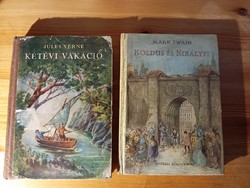 Verne Kétévi vakáció, Mark Twain Koldus és Királyfi
