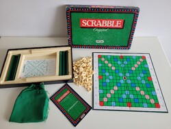 Retro társasjáték Scrabble játék
