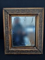 Rejtett Antik Tükör és Kép Egyben