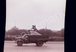 Régi fotónegatív GAZ-51 a Szovjetunióban 1950/60-as évek