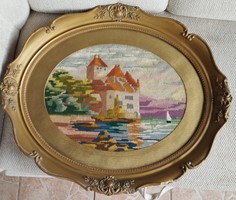OVÁLIS,BLONDEL képkeret:.67x57 cm