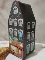 "CHOCOLATIER"-belga pralinés fém doboz!19cm
