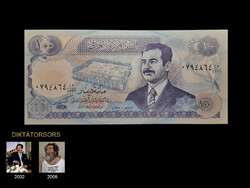 UNC - 100 DINARS - NAGY ALAKÚ BANKJEGY - IRAK 1994 A Diktátor képeivel!