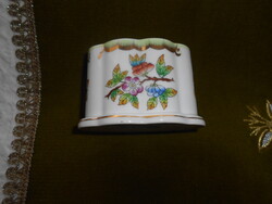 Herendi Viktória mintás  porcelán cigaretta tartó