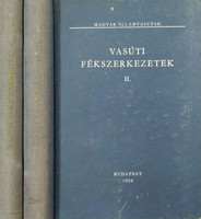 Vasúti fékszerkezetek I-II. - Heller György, Rosta László