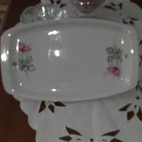 Alföldi porcelán rózsás húsos tál, kínáló