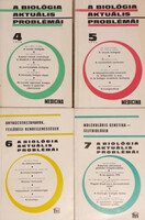 A biológia aktuális problémái 4-7. (4 kötet) - Dr. Csaba György (szerk.)
