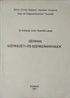 Gépipari szerkezeti és szerszámanyagok - Kisfaludy Antal - Rozsnoki László