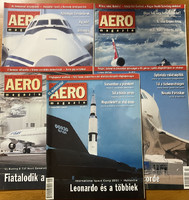 AERO magazin 2003. szórványszámok (01, 02, 06, 07, 09) - 5 szám