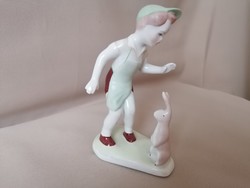 Örülök a nyuszinak. Aquincum, 1960 körül