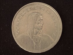 Svájc 5 frank 1968