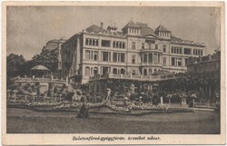 Ba - 548 Akinek a Balaton a szép Emlék  Balatonfüred-gyógyfürdő Erzsébet udvar 1932