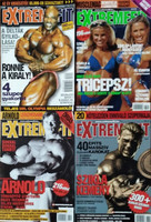 ExtremeFit - 2006. február + 2006. ősz + 2007/2. (Arnold Schwarzenegger-különszám) + 2008/1. (4 lapszám) - Nagy Zoltán (főszerk.)