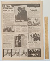New Musical Express NME 1979/9/1 Police Bob Dylan XTC Herman Brood Cunningham John Fahey Nina Hagen