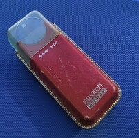 Retró óra tok. Képek szerinti korából adódó kissebb kopásokkal.