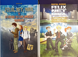 Félix, Net, Nika és a Láthatatlan Emberek Bandája + Félix, Net, Nika és az elméletileg lehetséges katasztrófa (2 kötet) - Rafal Kosik