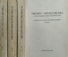 Oktató-nevelő munka az általános iskolák összevont 1-4. osztályú tanulócsoportjaiban I-III. - Azary Béla (szerk.), Faragó László (szerk.)