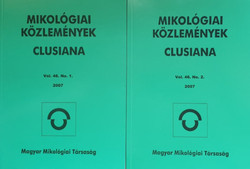 Mikológiai közlemények - Clusiana (2007 vol. 46. No. 1-2.) - Dima Bálint (főszerk.)