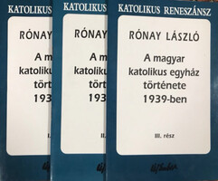 A magyar katolikus egyház története 1939-ben I-III. - Rónay László