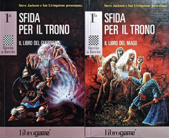Sfida per il trono: Il libro del guerriero + Il libro del mago (Faccia a faccia) - Andrew Chapman, Martin Allen