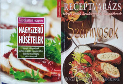 Szárnyasok (Receptvarázs) + Nagyszerű húsételek (Tűzrőlpattant receptek) (2 kötet) - Horváth Ildikó 