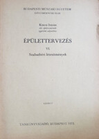 Épülettervezés VI. - Szabadtéri létesítmények - Kincsi István okl. építészmérnök