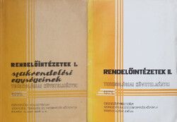 Rendelőintézetek technológiai követelményei I-II. 1970-1971. - F. Rados Márta - Káldi István (szerk.)